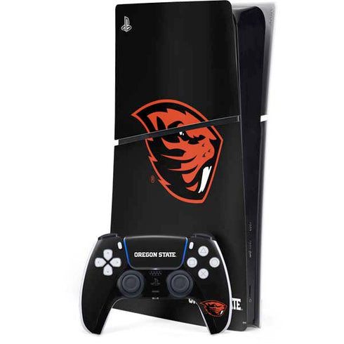 Oregon State University Beavers PS5 Slim Digital Edition Bundle Skin