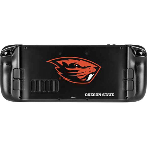 Oregon State University Beavers Steam Deck Handheld Gaming Computer Skin