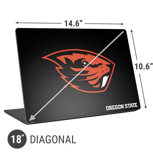 Oregon State University Beavers Universal Laptop 18in (14.6 x 10.6in) Skin