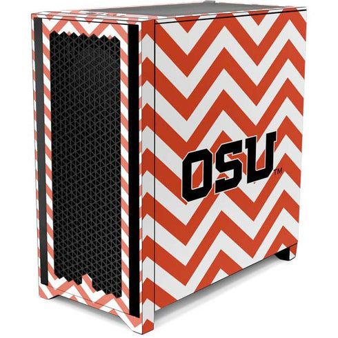 Oregon State University Chevron Corsair 4000D Tempered Glass Mid-Tower ATX Case Skin