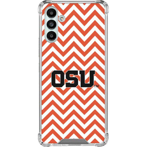 Oregon State University Chevron Galaxy A13 5G Clear Case
