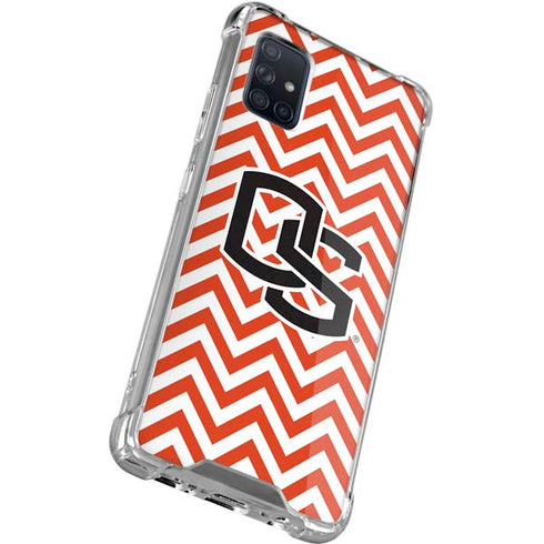 Oregon State University Chevron Galaxy A51 5G Clear Case
