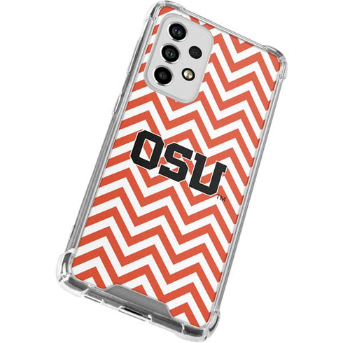 Oregon State University Chevron Galaxy A53 5G Clear Case