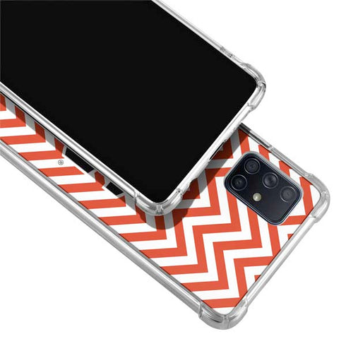 Oregon State University Chevron Galaxy A71 5G Clear Case