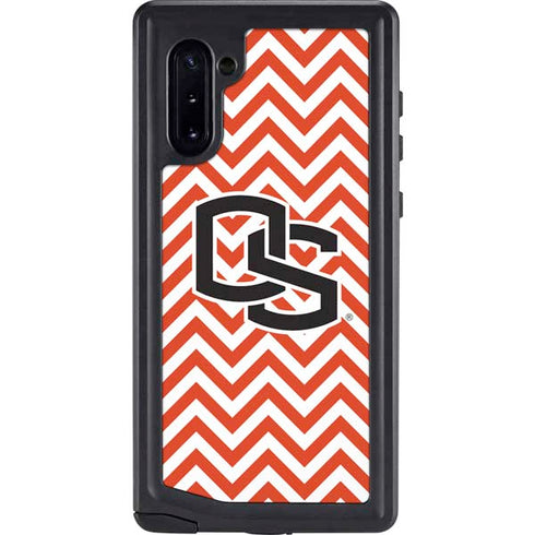 Oregon State University Chevron Galaxy Note 10 Waterproof Case
