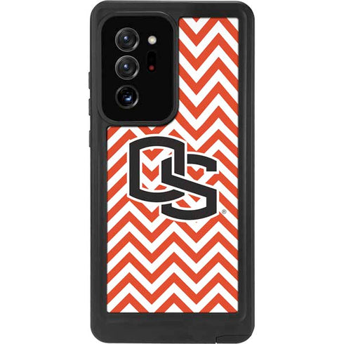 Oregon State University Chevron Galaxy Note20 Ultra 5G Waterproof Case