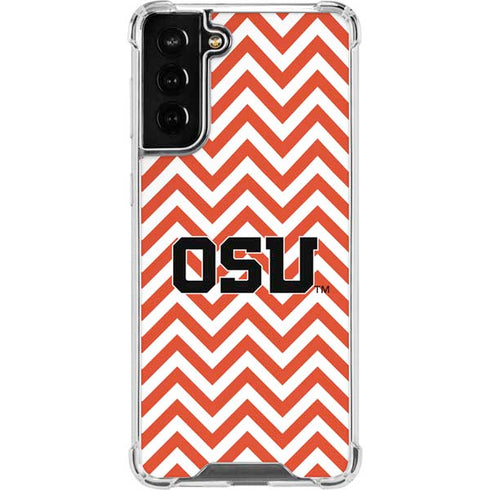 Oregon State University Chevron Galaxy S22 Plus Clear Case