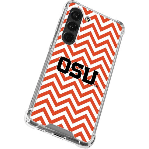 Oregon State University Chevron Galaxy S23 Clear Case