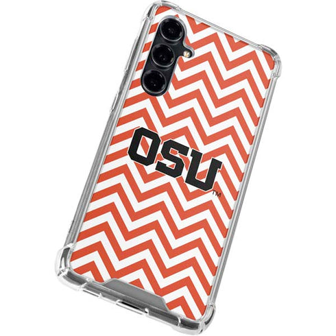 Oregon State University Chevron Galaxy S23 FE Clear Case