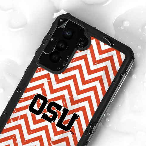 Oregon State University Chevron Galaxy S23 Plus Waterproof Case