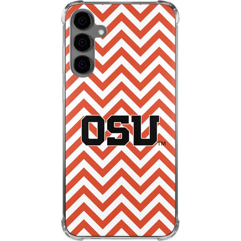 Oregon State University Chevron Galaxy S24 Plus Clear Case