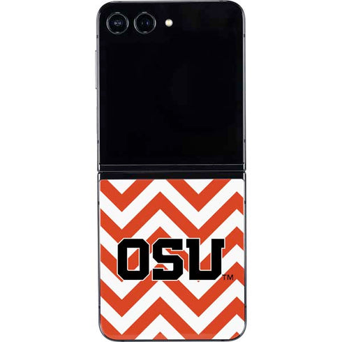 Oregon State University Chevron Galaxy Z Flip5 5G Skin