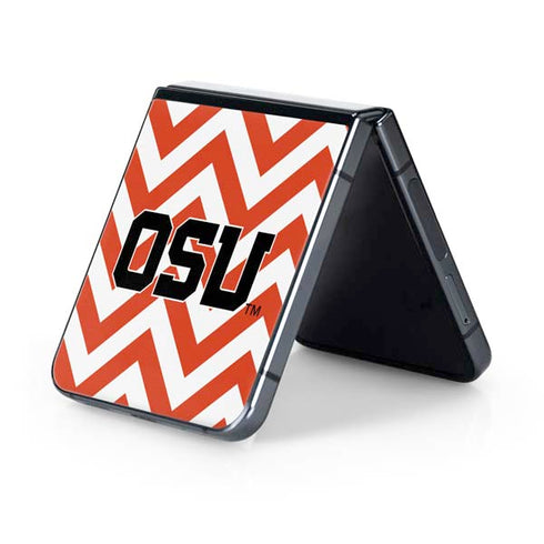 Oregon State University Chevron Galaxy Z Flip5 5G Skin