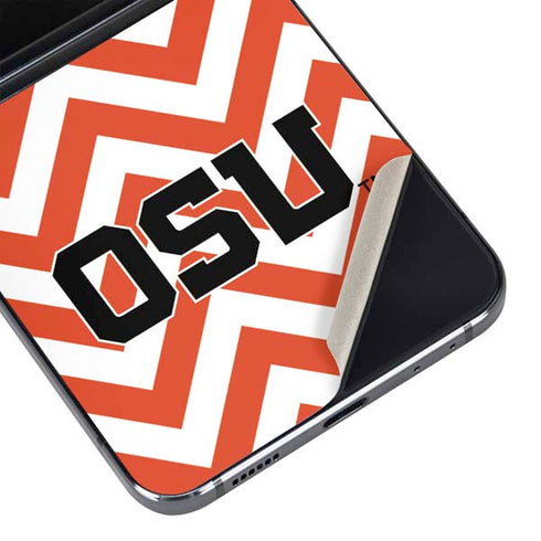 Oregon State University Chevron Galaxy Z Flip5 5G Skin