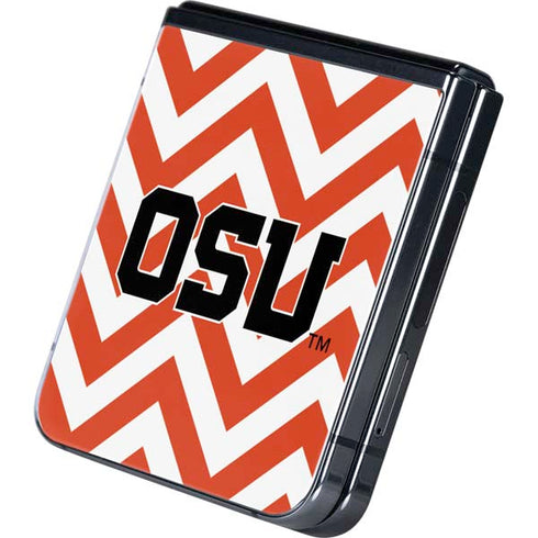 Oregon State University Chevron Galaxy Z Flip5 5G Skin