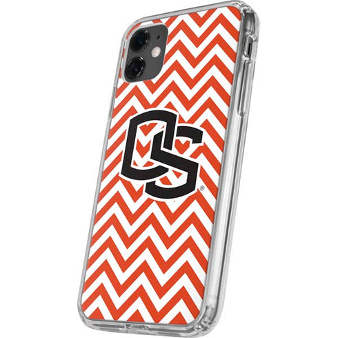 Oregon State University Chevron iPhone 11 Clear Case