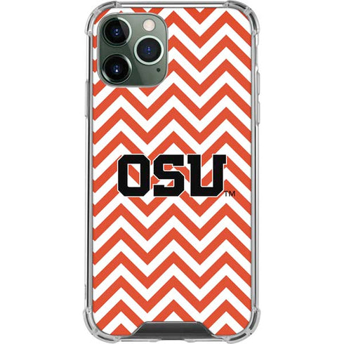 Oregon State University Chevron iPhone 11 Pro Max Clear Case