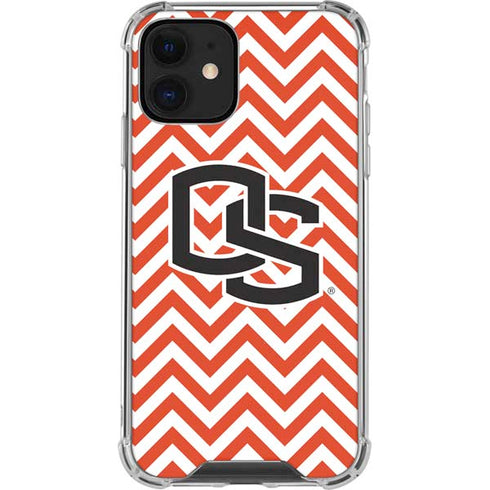Oregon State University Chevron iPhone 12 Mini Clear Case