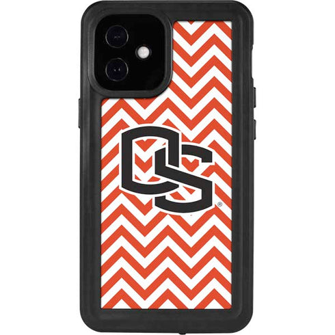 Oregon State University Chevron iPhone 12 Mini Waterproof Case