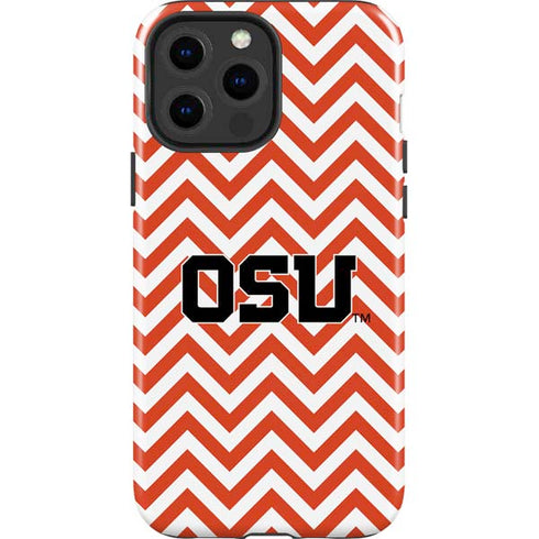 Oregon State University Chevron iPhone 13 Pro Max Impact Case
