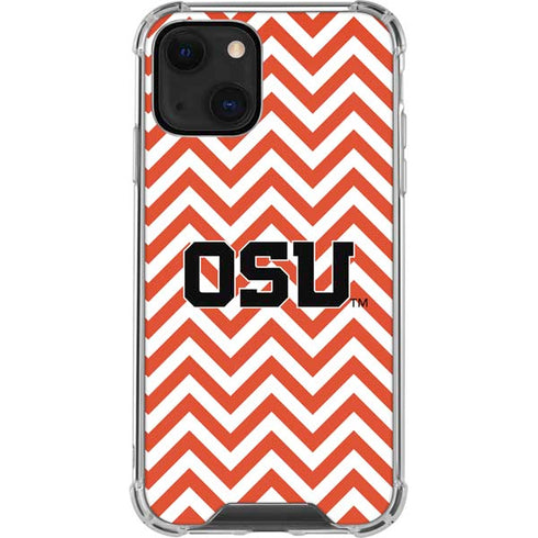 Oregon State University Chevron iPhone 14 Clear Case
