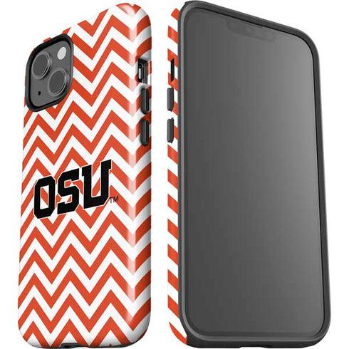 Oregon State University Chevron iPhone 14 Plus Impact Case