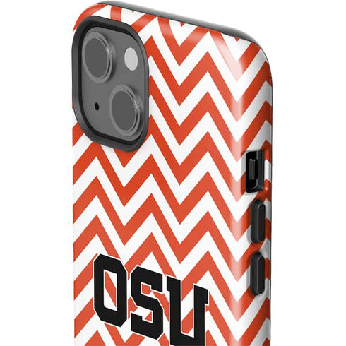 Oregon State University Chevron iPhone 14 Impact Case