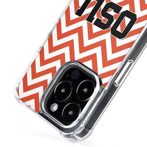 Oregon State University Chevron iPhone 15 Pro Max MagSafe Case