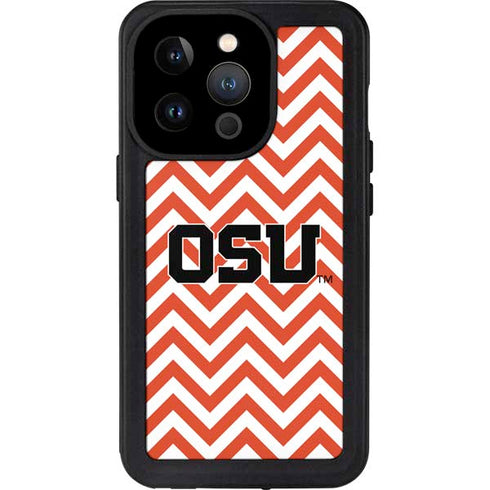 Oregon State University Chevron iPhone 15 Pro Waterproof Case