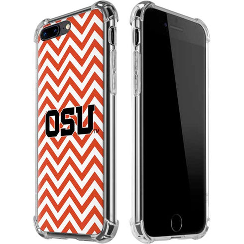Oregon State University Chevron iPhone 7/8 Plus Clear Case