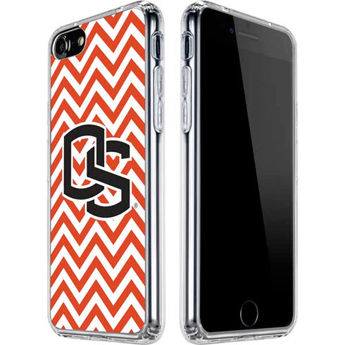 Oregon State University Chevron iPhone SE (2nd & 3rd Gen) Clear Case