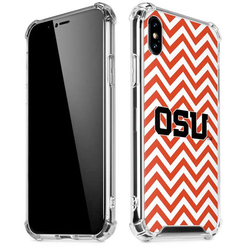 Oregon State University Chevron iPhone XS Max Clear Case