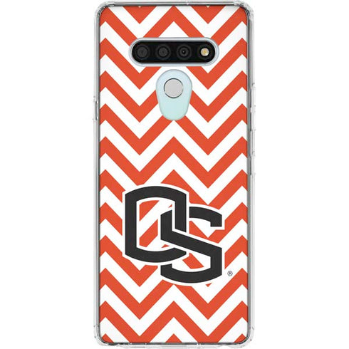 Oregon State University Chevron LG Stylo 6 Clear Case