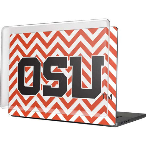 Oregon State University Chevron MacBook Pro 16in (2021-25) Case plus Skin