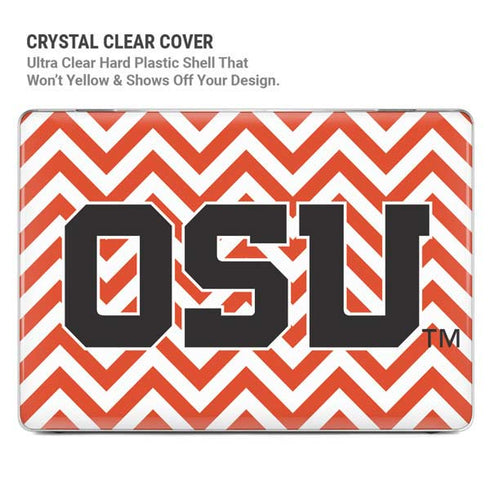 Oregon State University Chevron MacBook Pro 16in (2021-25) Case plus Skin