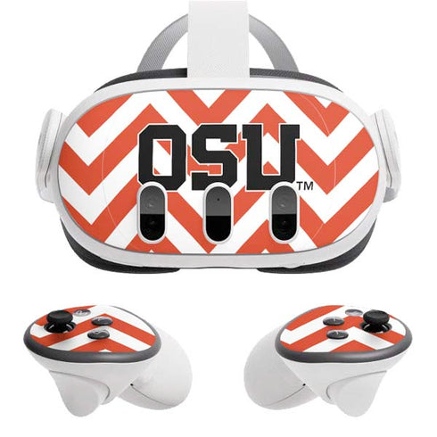 Oregon State University Chevron Meta Quest 3 Skin