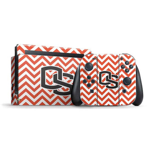 Oregon State University Chevron Nintendo Switch Bundle Skin