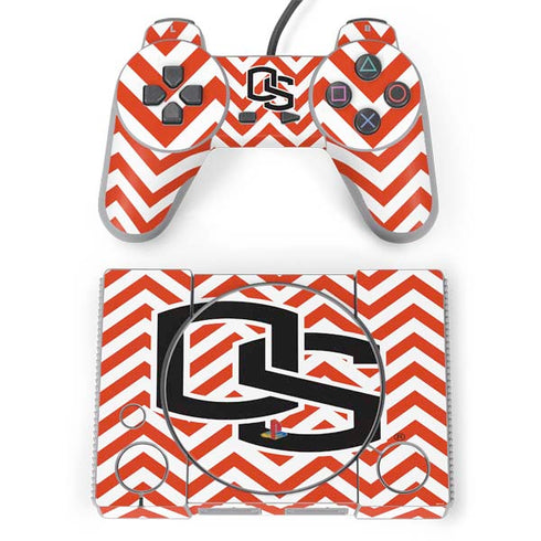 Oregon State University Chevron PlayStation Classic Bundle Skin