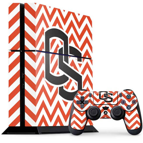 Oregon State University Chevron PS4 Console and Controller Bundle Skin