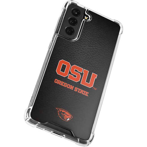 Oregon State University Logo Galaxy S21 FE Clear Case