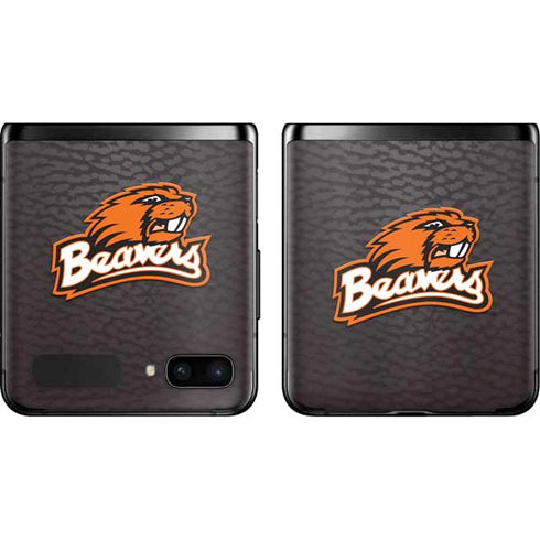 Oregon State University Logo Galaxy Z Flip Skin