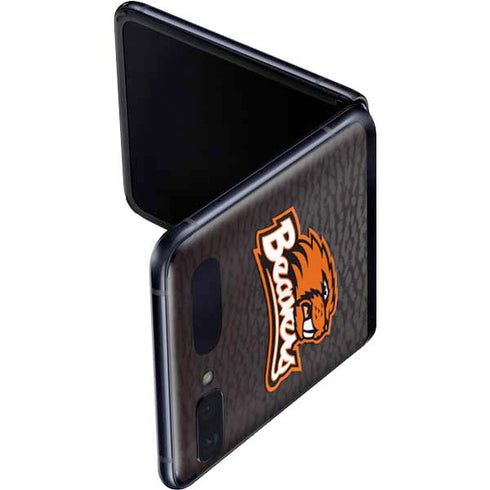 Oregon State University Logo Galaxy Z Flip Skin