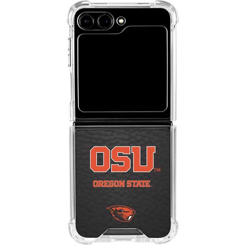 Oregon State University Logo Galaxy Z Flip5 5G Clear Case