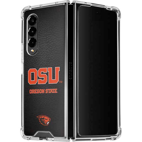 Oregon State University Logo Galaxy Z Fold4 5G Clear Case