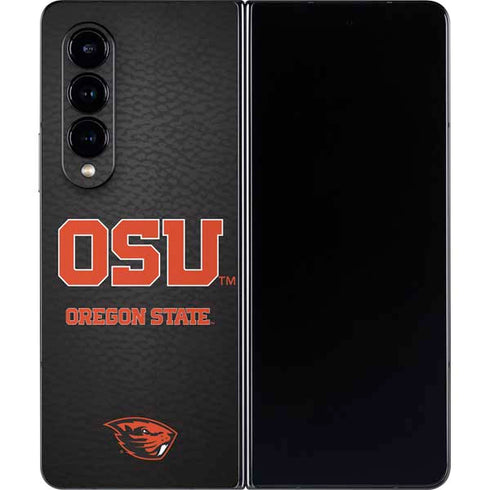 Oregon State University Logo Galaxy Z Fold4 5G Skin