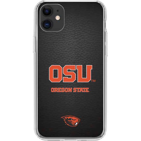 Oregon State University Logo iPhone 11 Clear Case