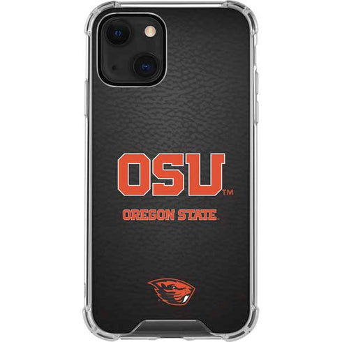 Oregon State University Logo iPhone 14 Plus Clear Case