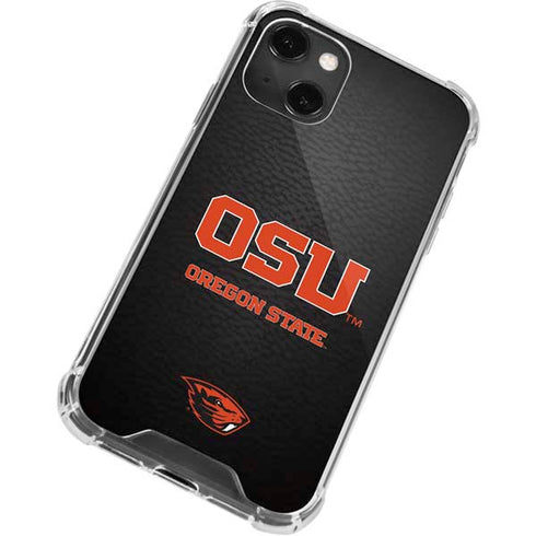 Oregon State University Logo iPhone 14 Plus Clear Case