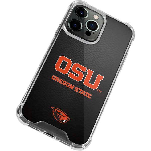 Oregon State University Logo iPhone 15 Pro Max Clear Case