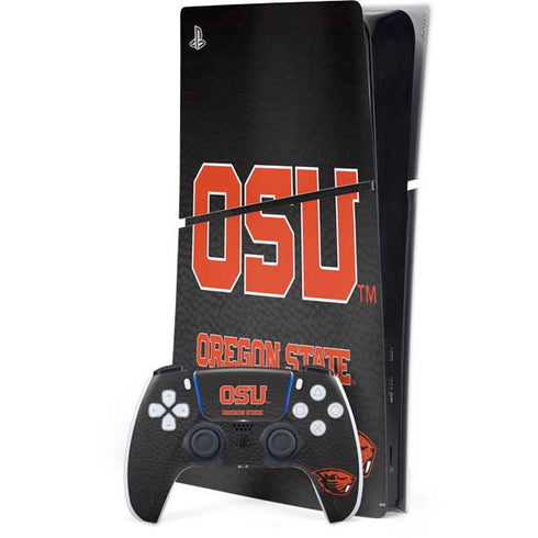 Oregon State University Logo PS5 Slim Digital Edition Bundle Skin
